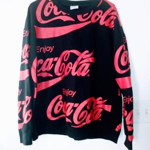 Vintage rare coca-cola company sweatshirt